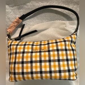 Miu Miu Spirit Gingham yellow mini bag